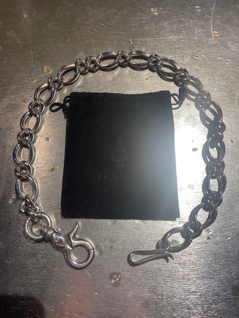 ケルト&コブラ　ウォレットチェーン シルバー