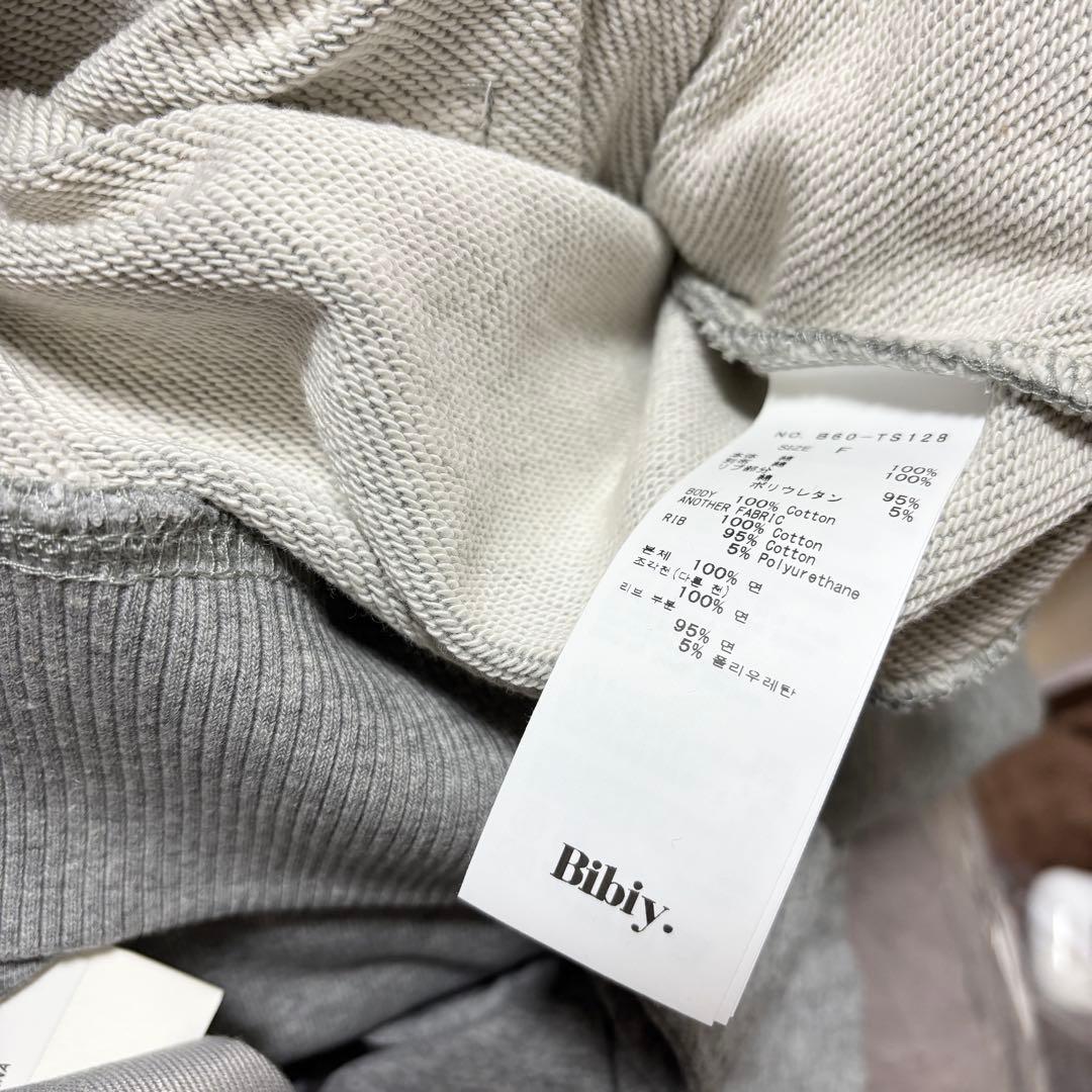 トップス bibiy BY. FLOWER SWEATSHIRT