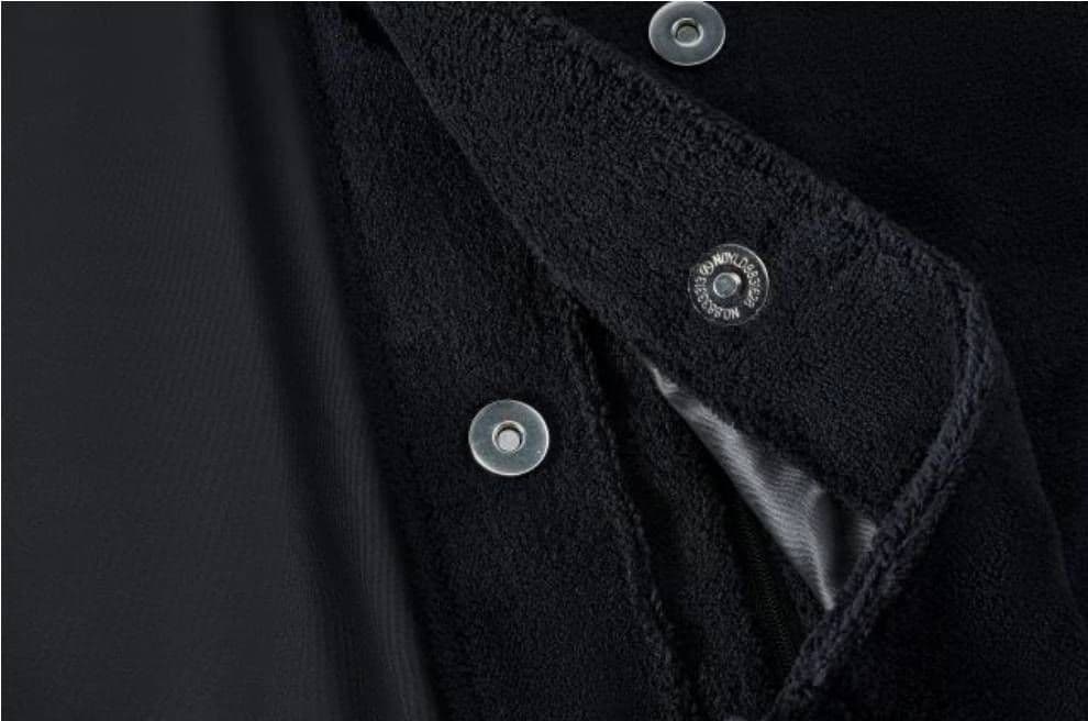 あおちゃん ショルダーバッグ パイル生地 ブラック ノベルティ