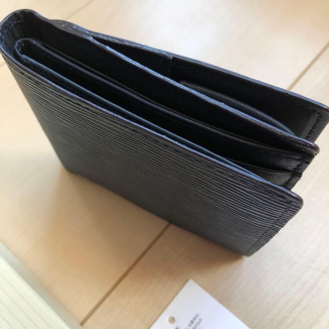 aniary 定価19800円 新品　ダークブルー　サイフ　アニアリ　定番