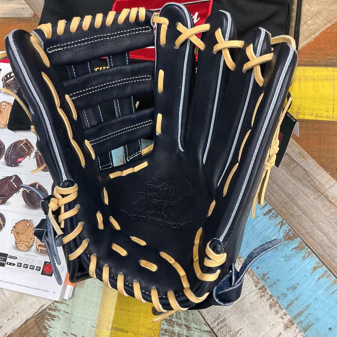 ローリングスHOHプレミアム硬式外野手グローブ　湯もみ型付けサービス