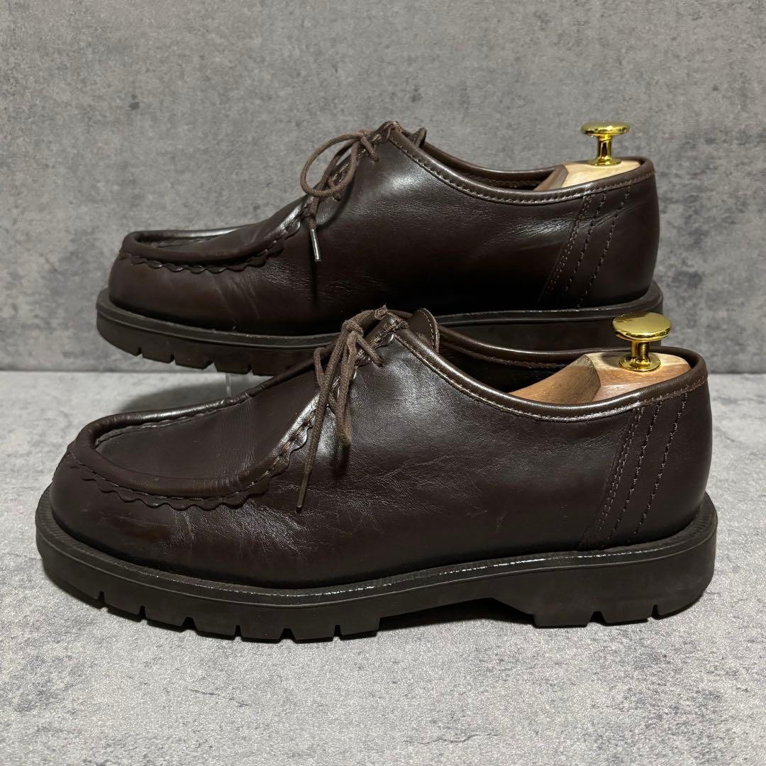 極美品　クレマン　パドロール　チロリアン　モカシン　ブラウン　2255