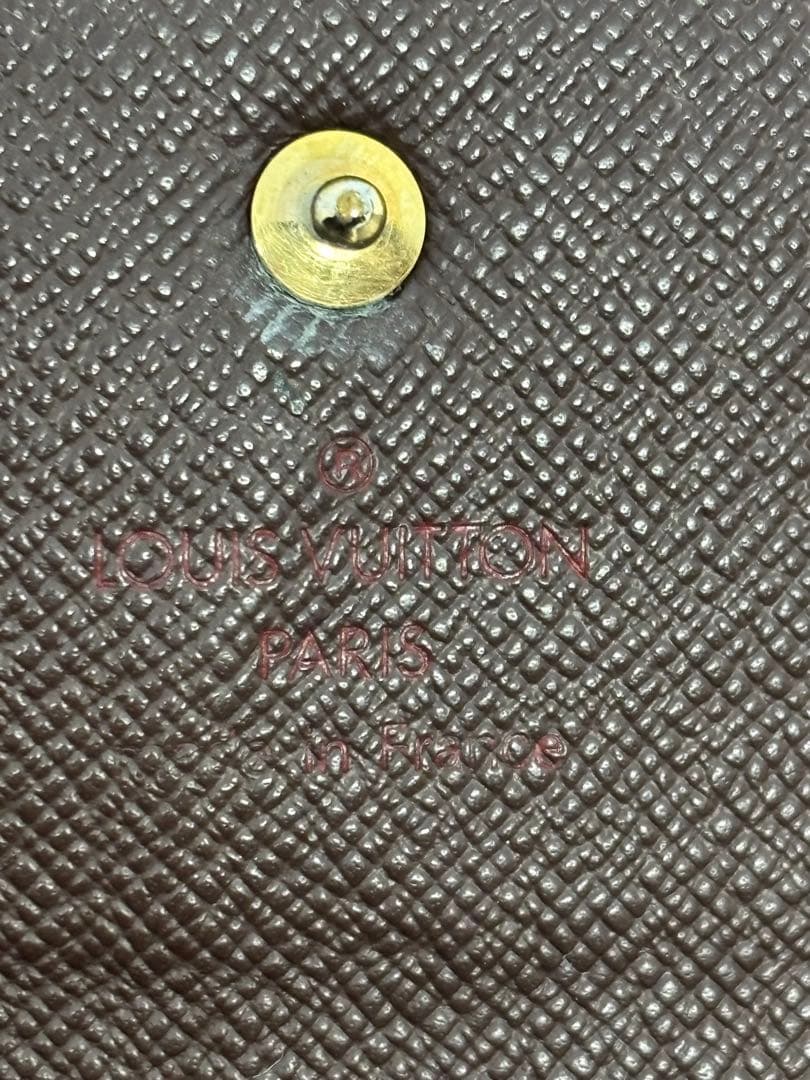 LOUIS VUITTON ルイヴィトン ダミエ 長財布 二つ折り ブラウン