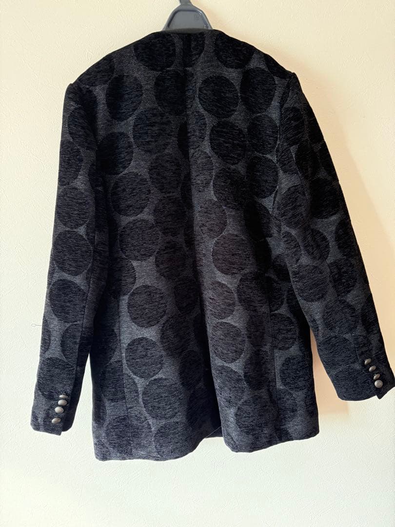 ＆ellecy ドットノーカラージャケット