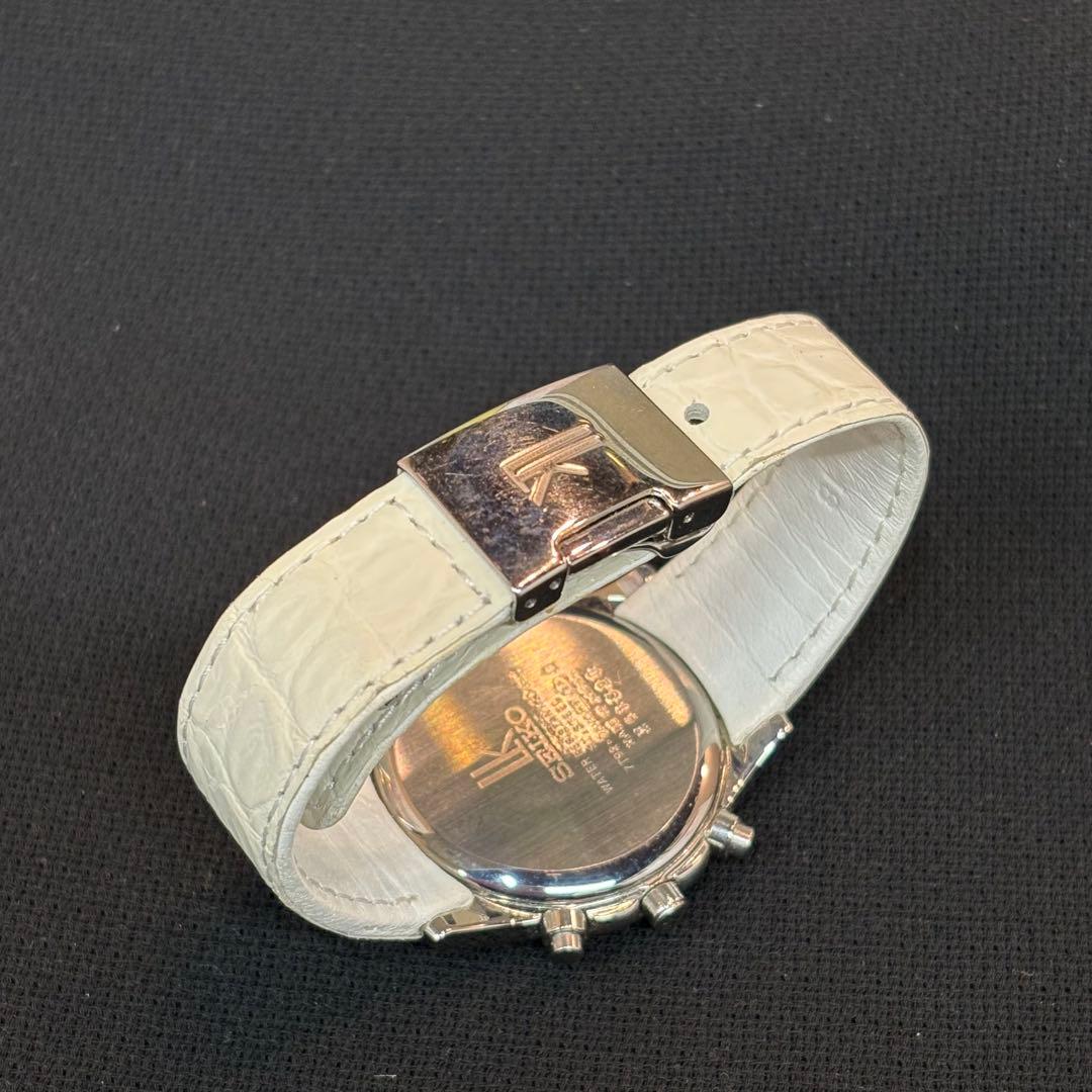 【稼動品】 セイコー ルキア 7T92-0BV0 クロノグラフ クォーツ