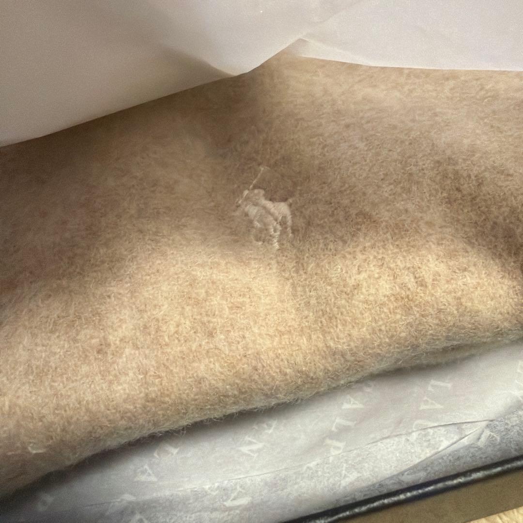 Ralph Lauren リバーシブル ウールブレンド マフラー