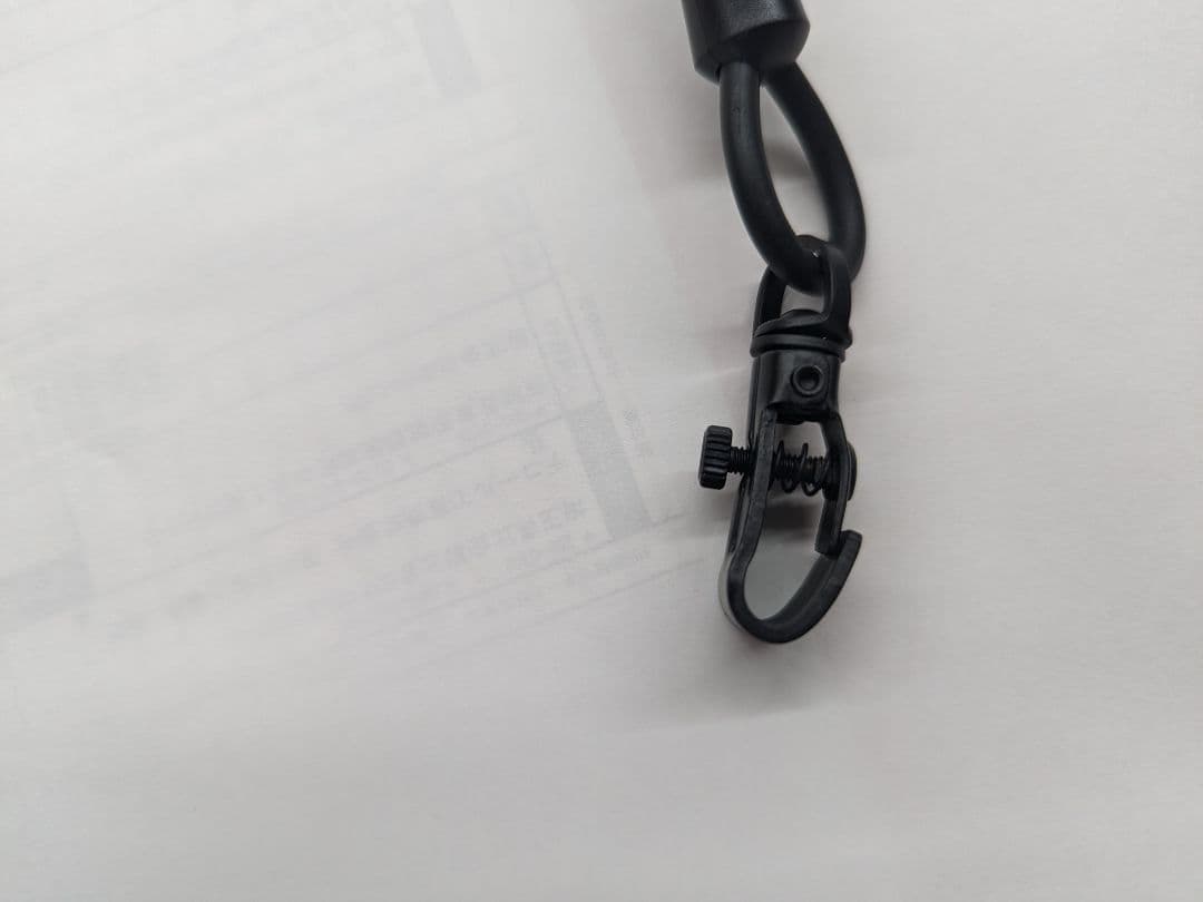 ピストルランヤード　拳銃吊り紐　B級品