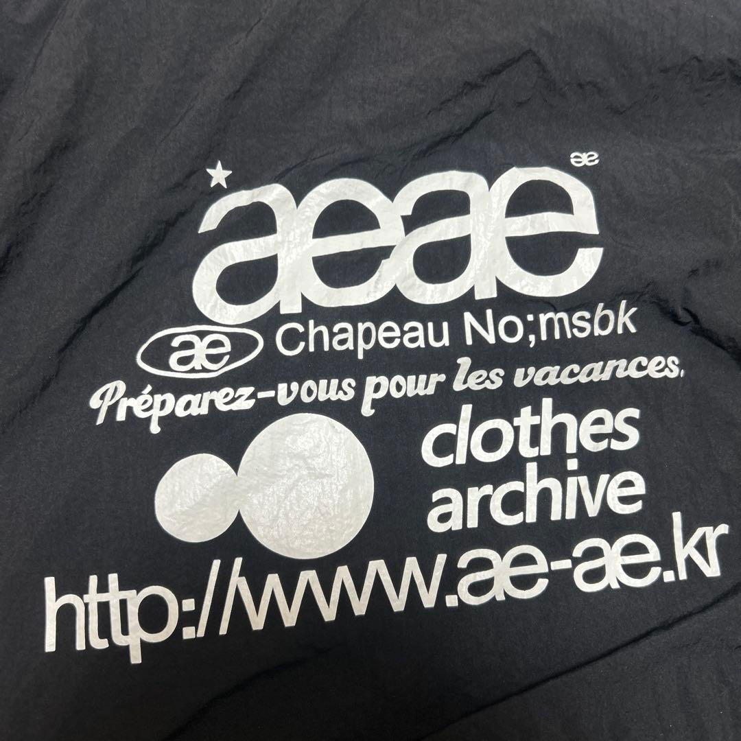 韓国　aeae アウター　ジャケット　黒　ブラック　ジップアップ　ウィメンズ