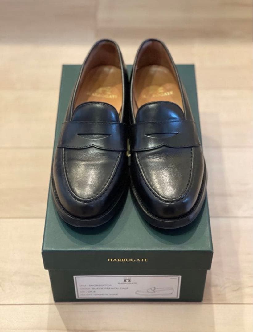 HARROGATE ハロゲイト SHOREDITCH ペニーローファー