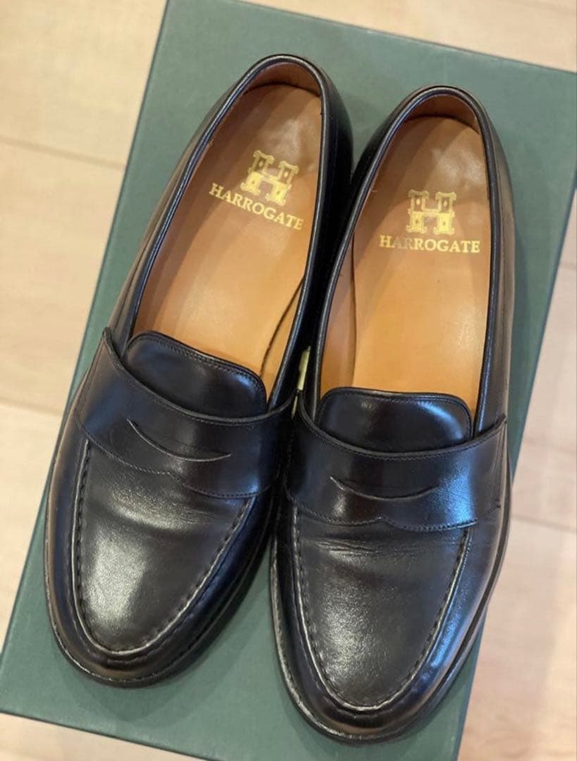 HARROGATE ハロゲイト SHOREDITCH ペニーローファー