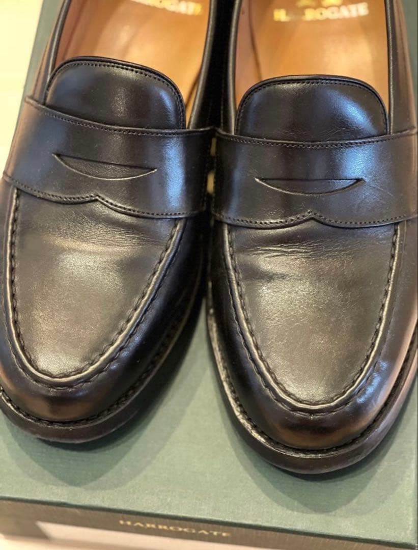 HARROGATE ハロゲイト SHOREDITCH ペニーローファー