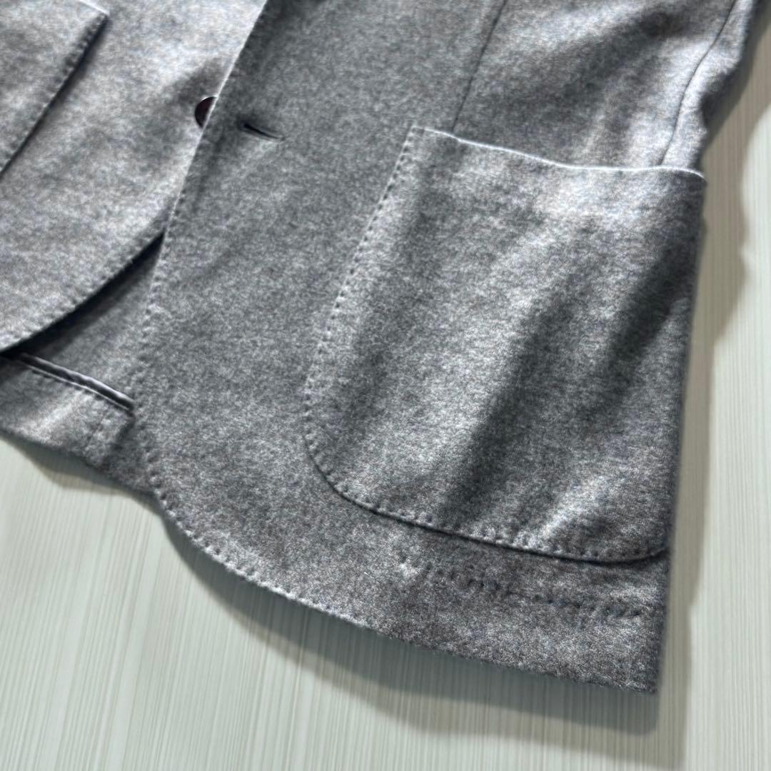 R05★美品★極上カシミヤ100% ジャージージャケット ブルネロクチネリ