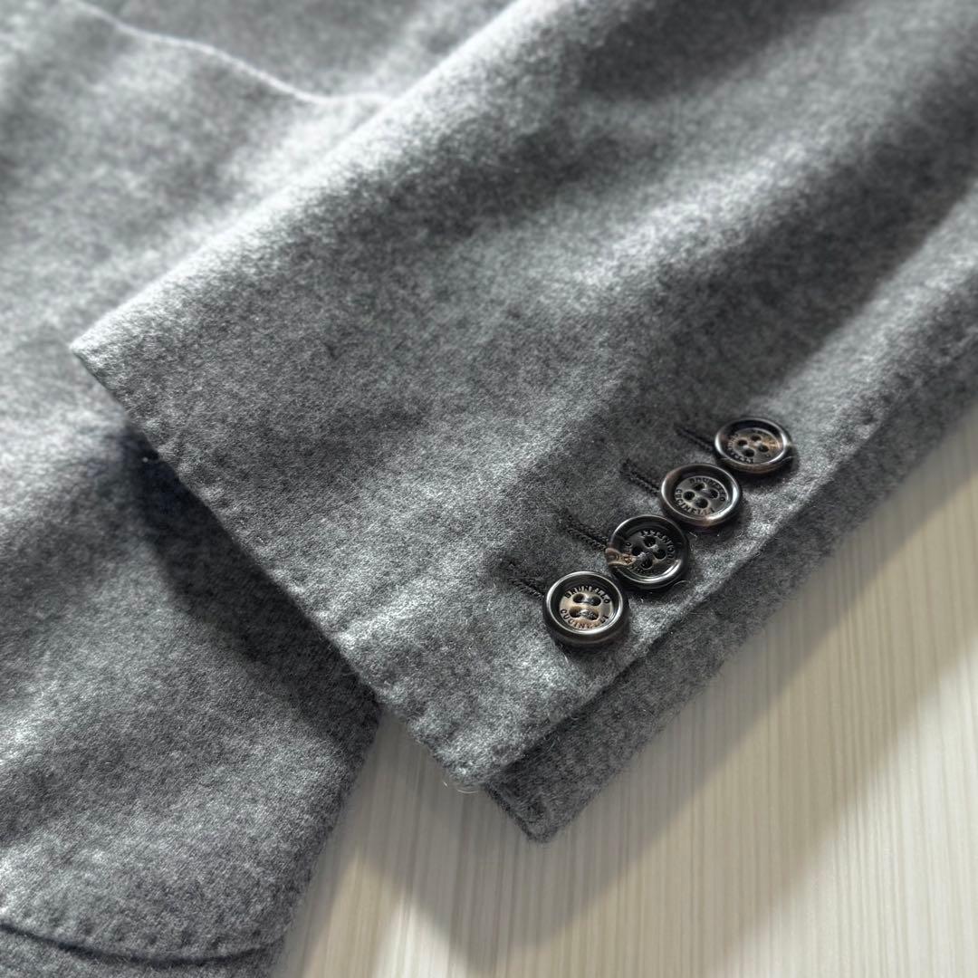 R05★美品★極上カシミヤ100% ジャージージャケット ブルネロクチネリ