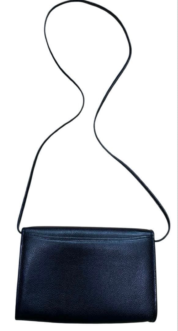 【イヴサンローラン】 希少‼︎ヴィンテージ ミニショルダー 黒 カサンドラロゴ