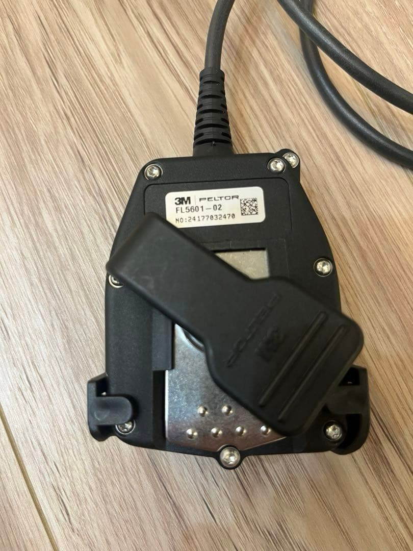 実物　3M PELTOR COMTAC PTT サバゲー　ダミーラジオ　無線機