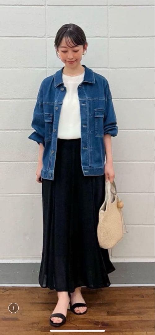 ビアズリーBEARDSLEY袖パフＧジャン