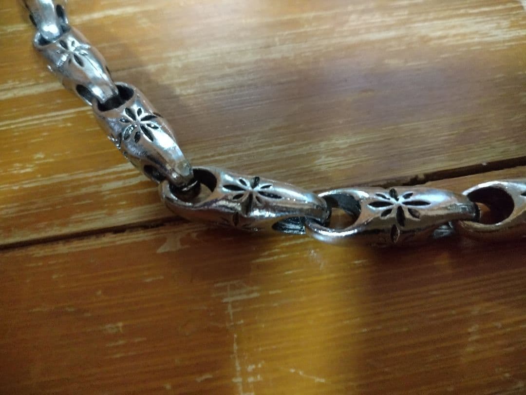 ウ*読様 シルバーアクセ　ウォレットチェーン