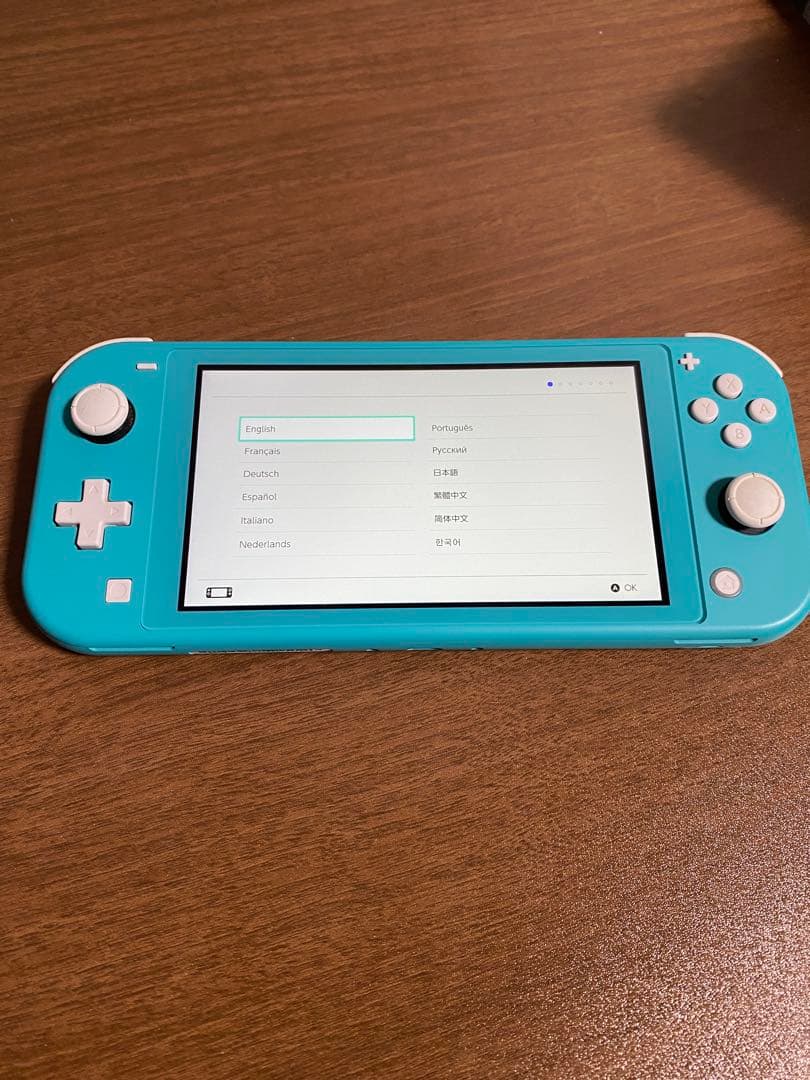 Nintendo Switch Lite ターコイズ 本体のみ 初期化済み