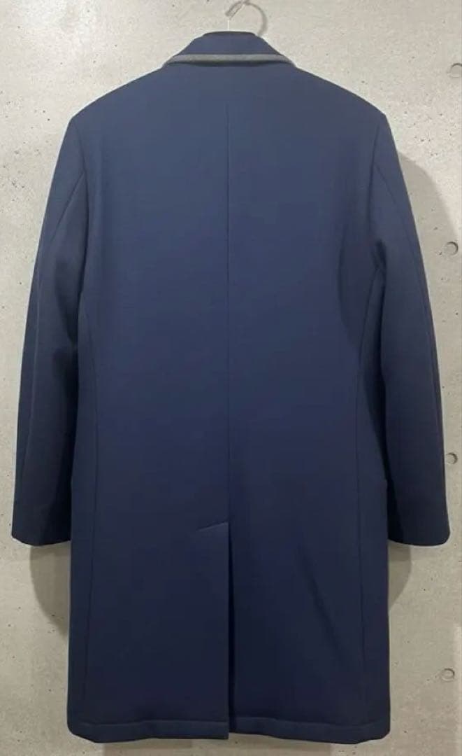 【極美品】ケープハイツ ダウンチェスターコート ネイビー S（M〜L相当）