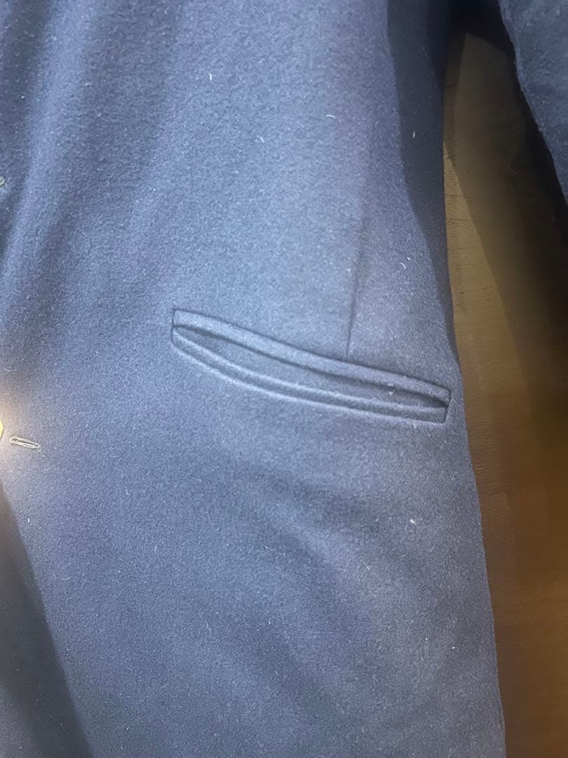 【極美品】ケープハイツ ダウンチェスターコート ネイビー S（M〜L相当）