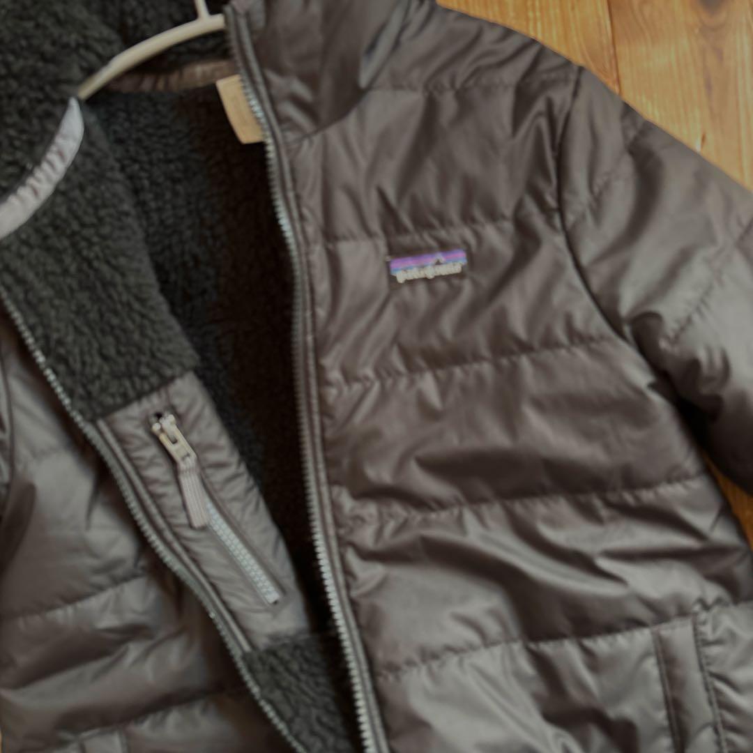 Patagonia パタゴニア リバーシブル レディキッズ M10 ブラック