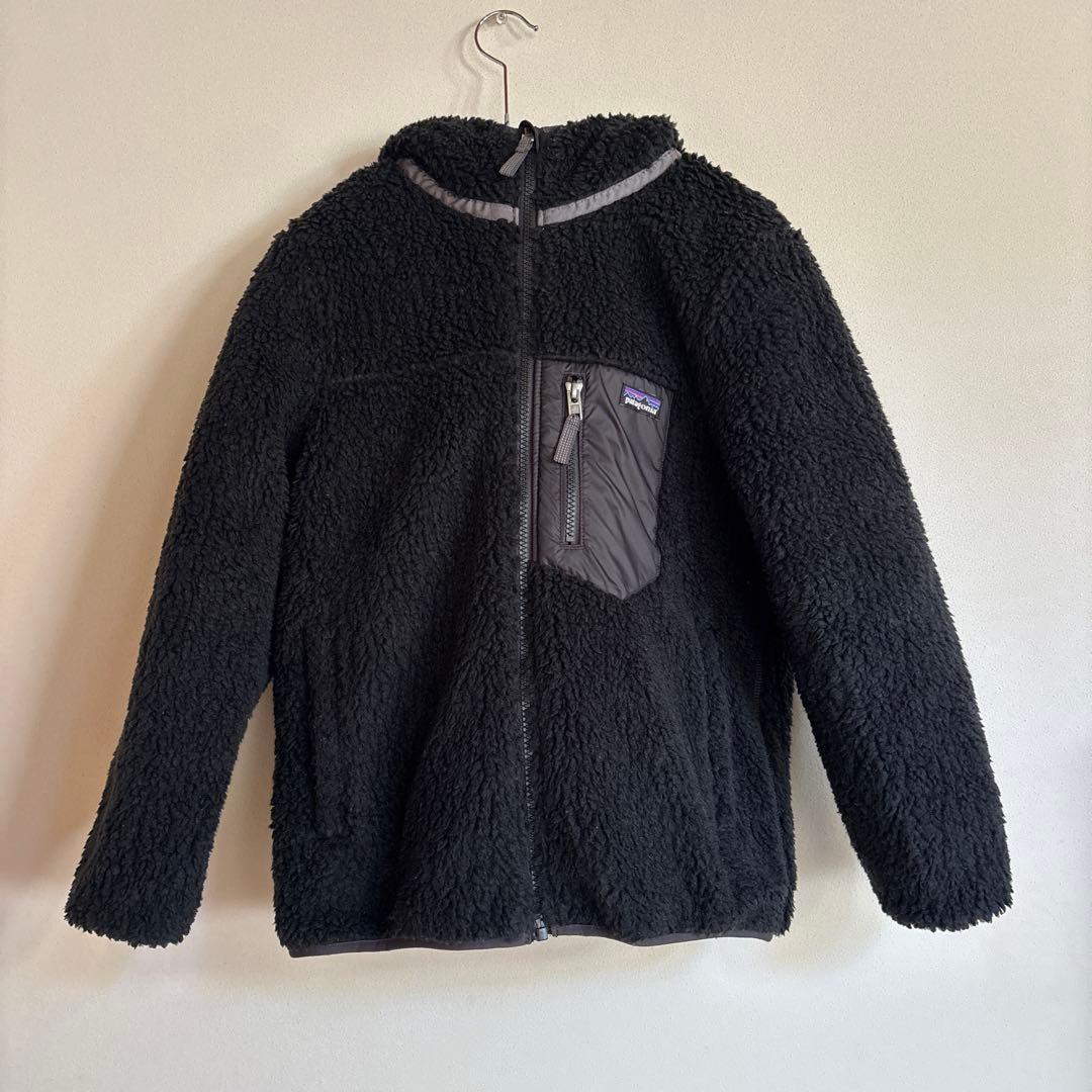 Patagonia パタゴニア リバーシブル レディキッズ M10 ブラック