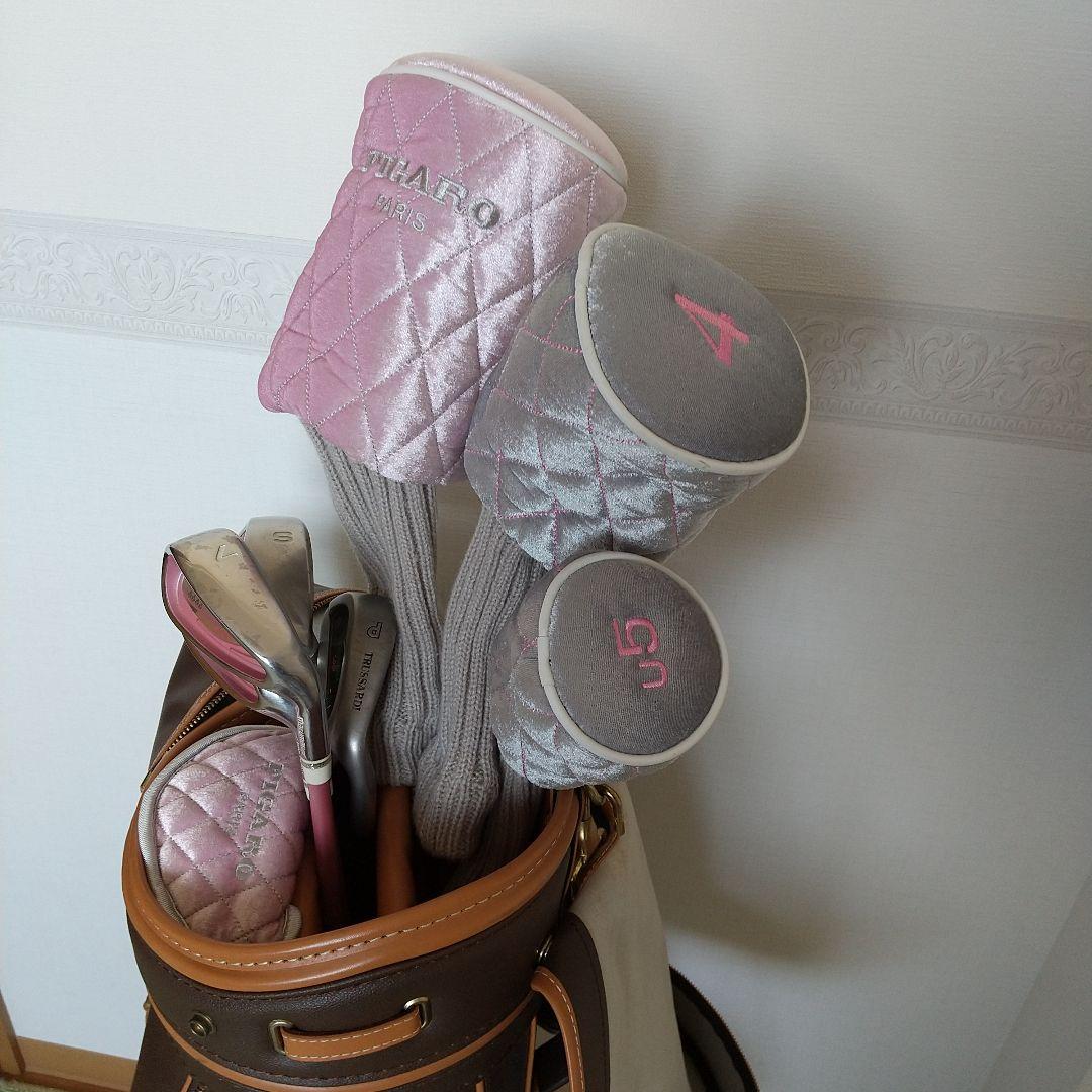 FIGAROレディース ゴルフクラブとトラサルディゴルフバック