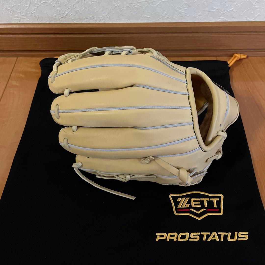【ZETT】　限定品　プロステイタスSE最高級キップ　硬式グローブ　今宮モデル