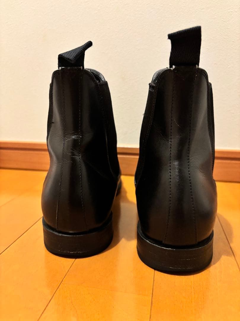 COMOLI × Sanders サイドゴアブーツ