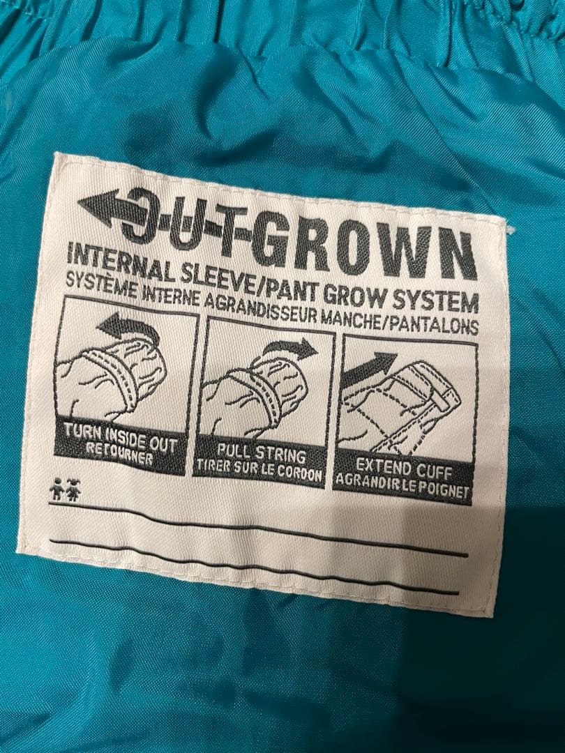 クリーニング済み　コロンビア　フロスティスロープセット　6-7y(xs) スキー