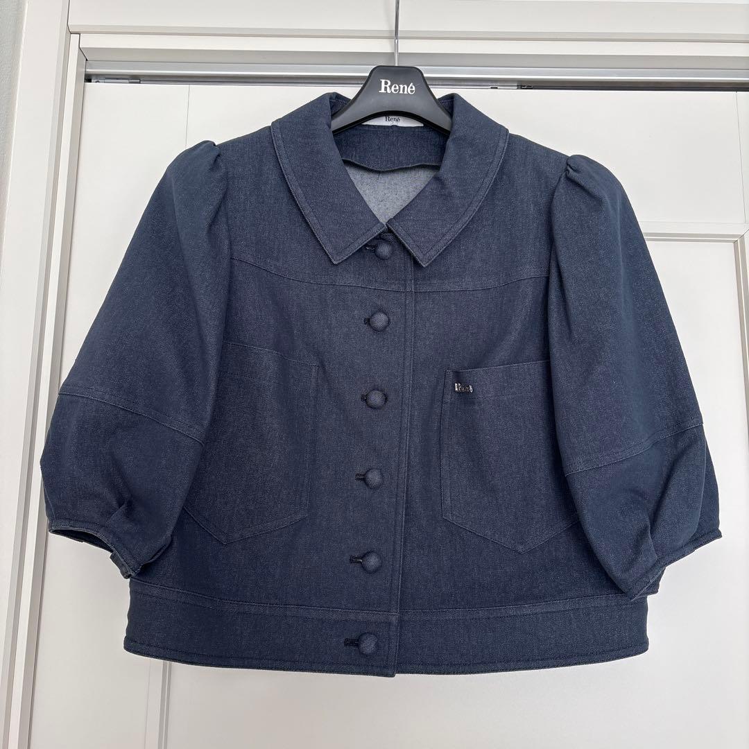 Reneルネ　ジャケット　34 パフ袖　2023