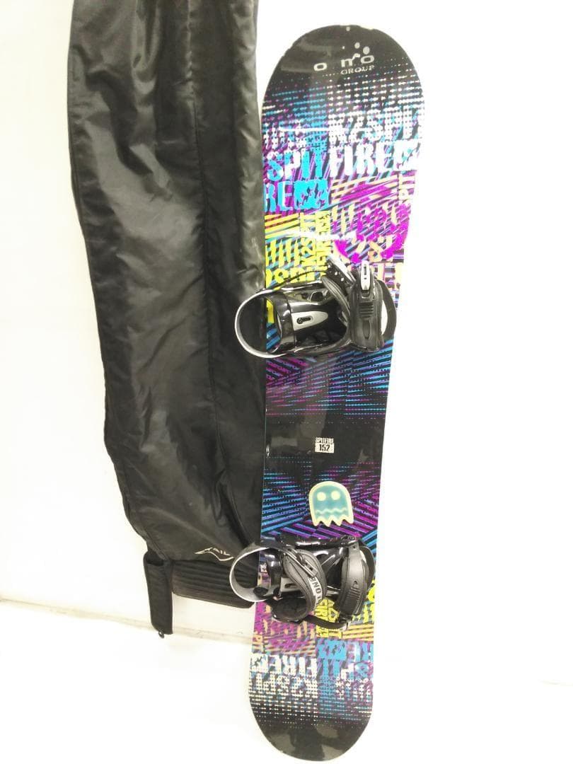 K2 SPITFIRE 152 ビンXLサイズ メンズ スノーボード3点セット