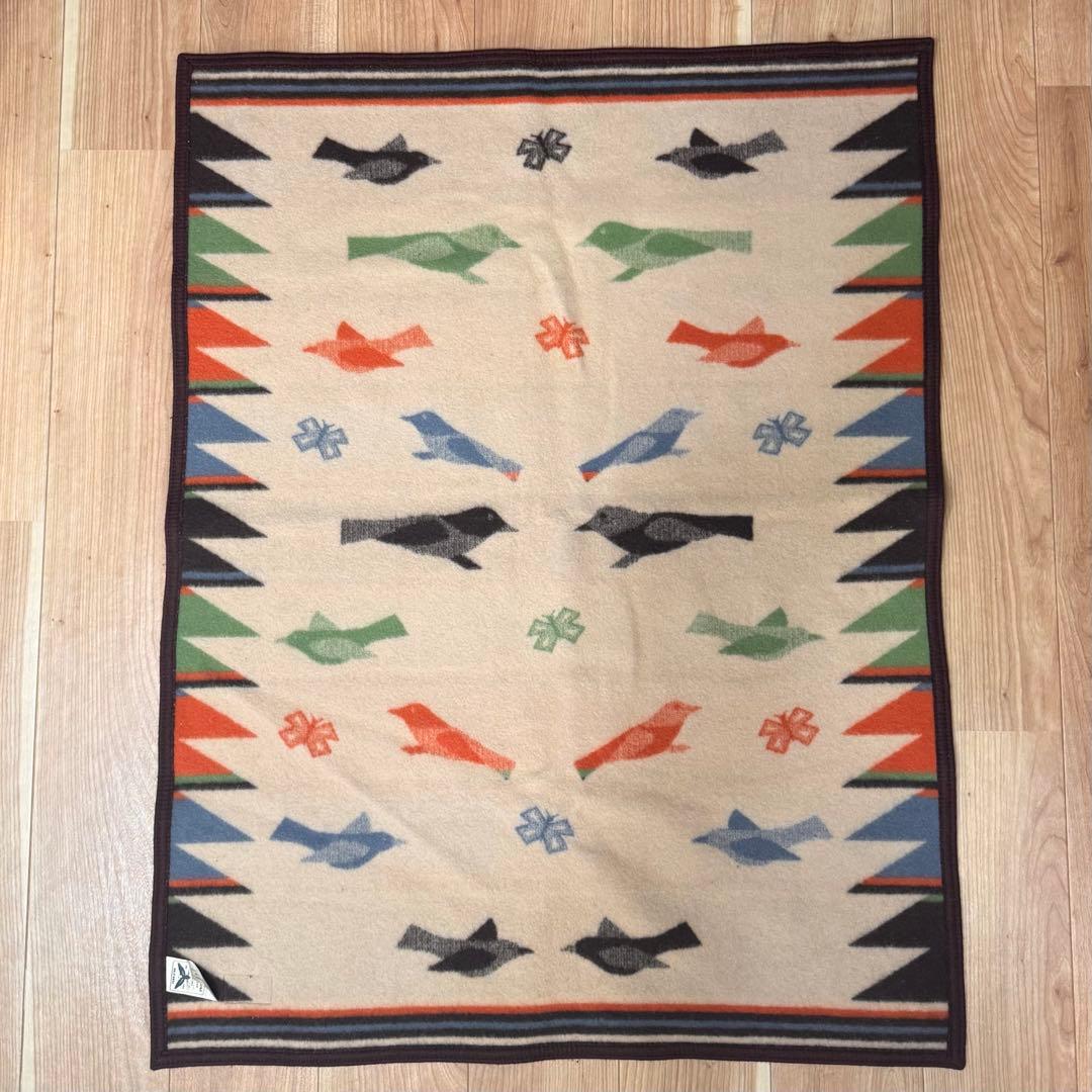 USA製 Pendleton ペンドルトン ウールブランケット約82×106cm