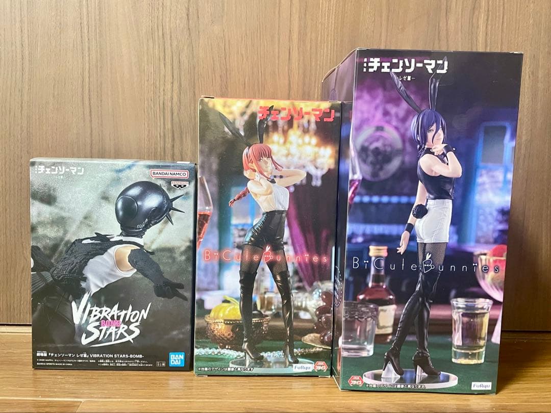 チェンソーマン　マキマ・レゼ・ボム　フィギュアまとめ売り