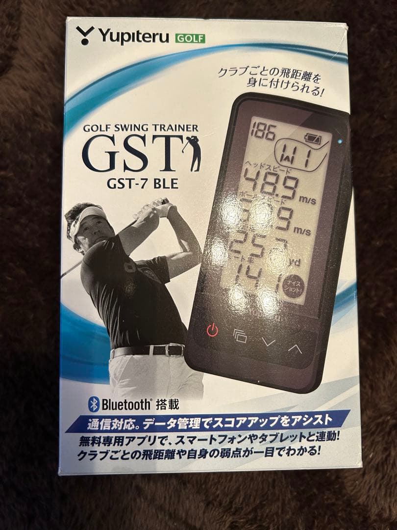 距離計 ユピテル ゴルフスイングトレーナー GST-7 BLE スイング計測器