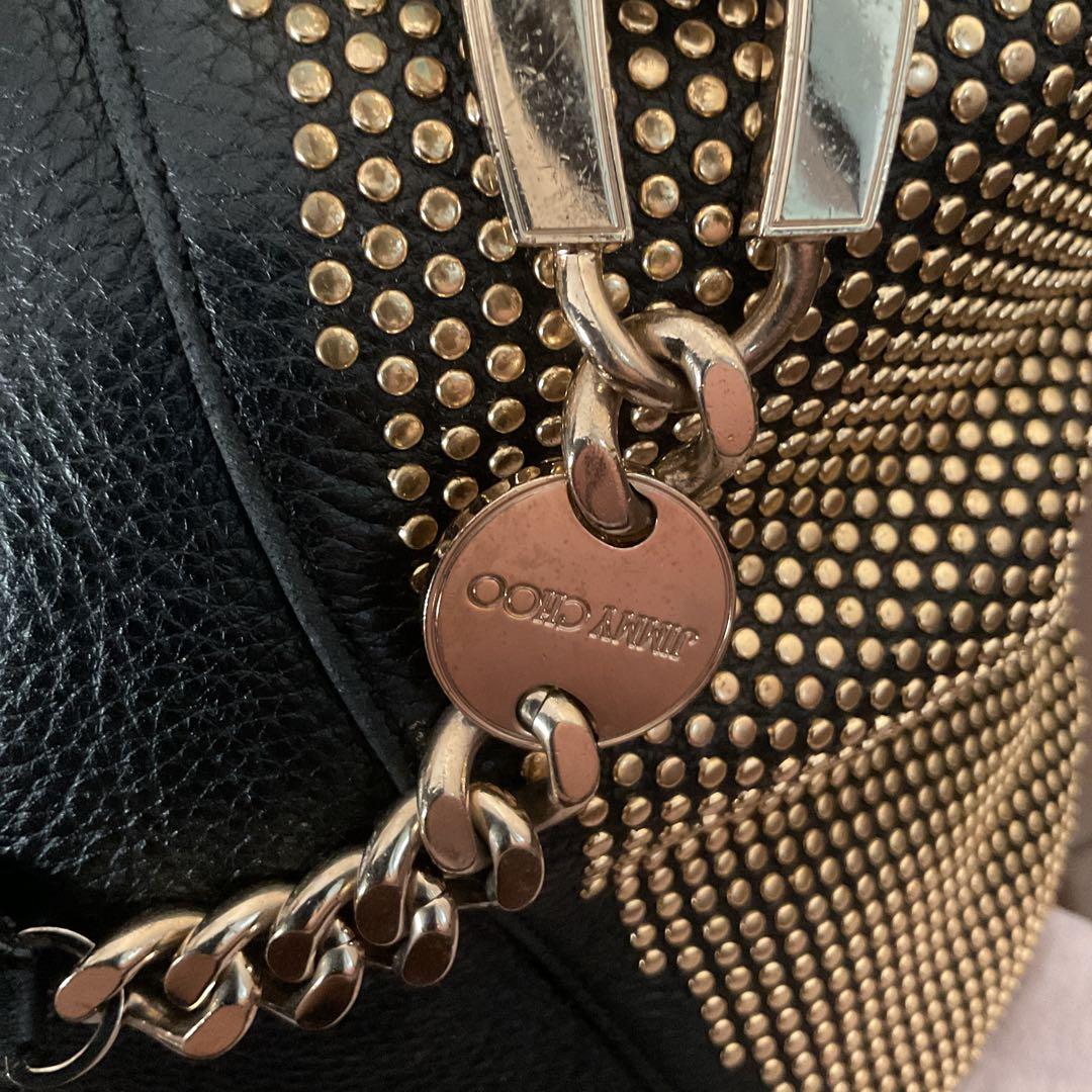 mari 　　ジミーチュウ　2way ショルダー バッグ　肩掛け　スタッズ