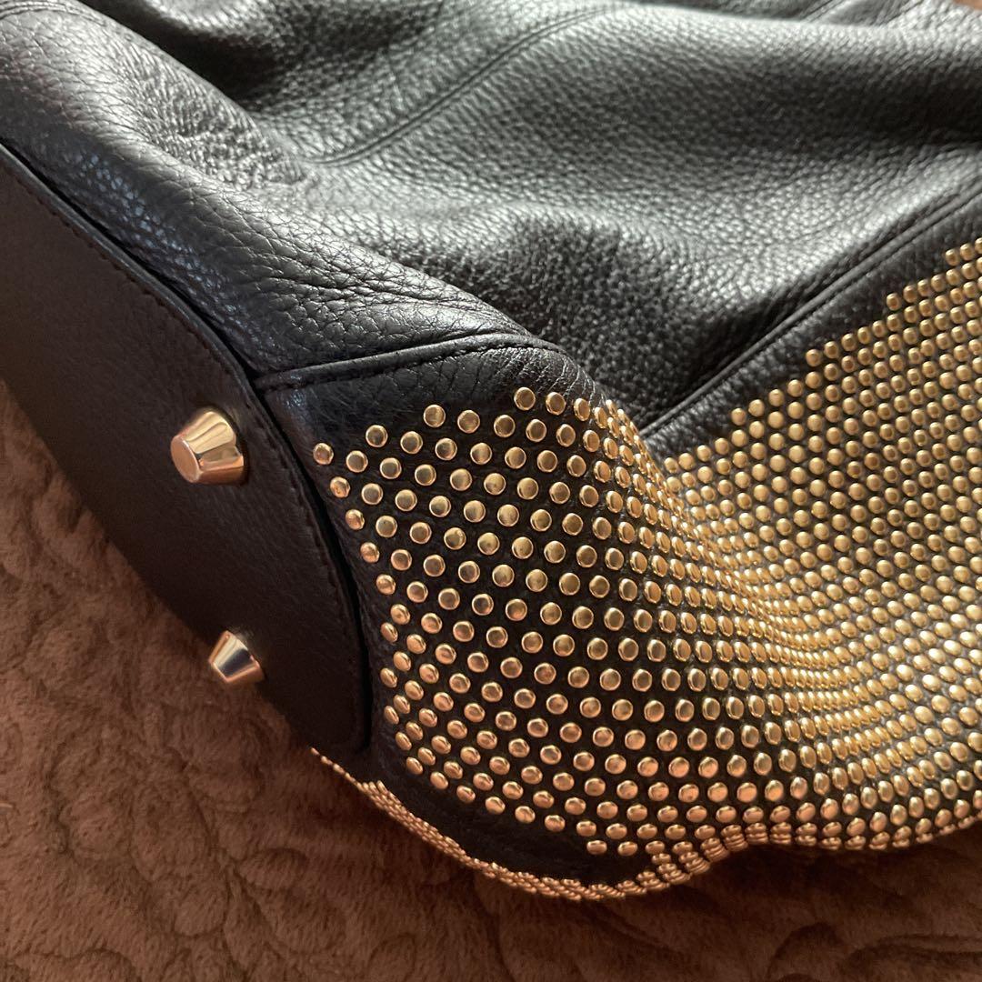 mari 　　ジミーチュウ　2way ショルダー バッグ　肩掛け　スタッズ