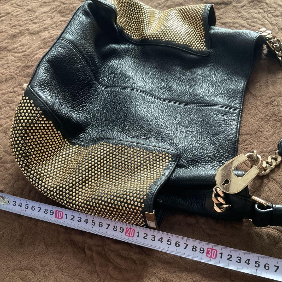 mari 　　ジミーチュウ　2way ショルダー バッグ　肩掛け　スタッズ