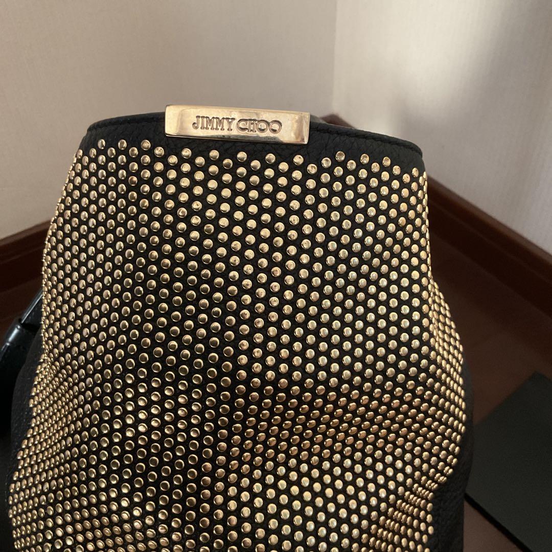 mari 　　ジミーチュウ　2way ショルダー バッグ　肩掛け　スタッズ