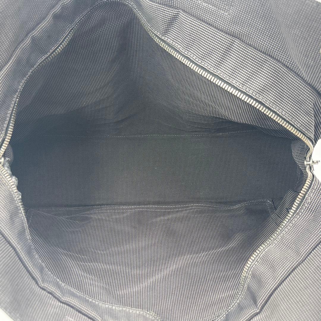 エルメス エールライン MM トートバッグ グレー系 鞄 カバン カデナ