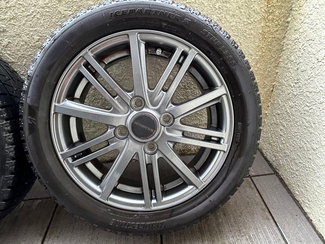 ☆中古☆溝少☆4.5J×14 ET:45 PCD110 4穴 4本セット