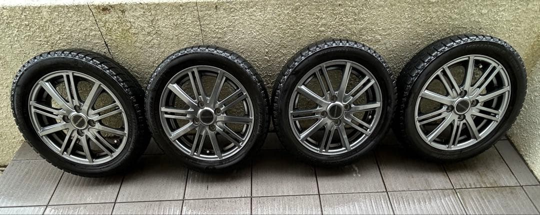 ☆中古☆溝少☆4.5J×14 ET:45 PCD110 4穴 4本セット