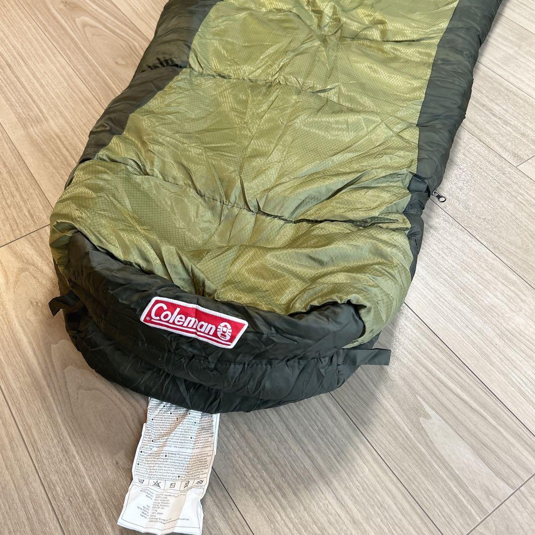 美品　コールマン　エクストリームウェザーマミースリーピングバッグ　寝袋　シュラフ