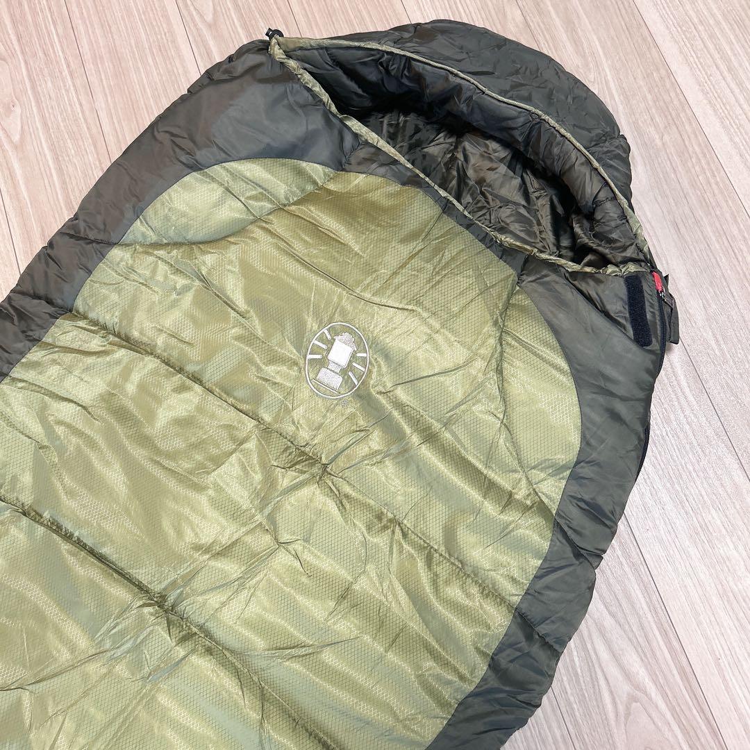 美品　コールマン　エクストリームウェザーマミースリーピングバッグ　寝袋　シュラフ