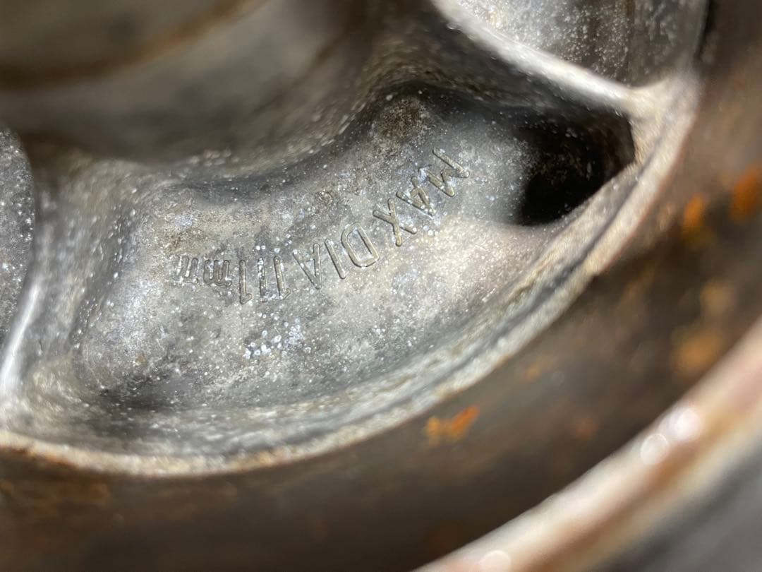 カブ　c50 ホイールハブ　スポーク穴拡張品　ブレーキパネルセット GO