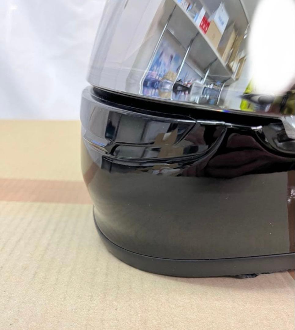 SHOEI Z-7 艶あり黒 Ｌサイズ ゴールド・シルバーミラー付き