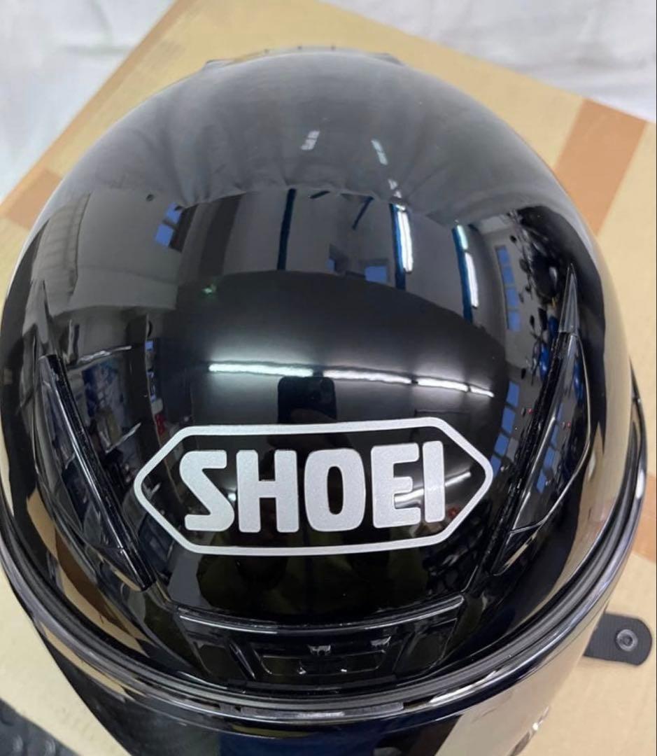 SHOEI Z-7 艶あり黒 Ｌサイズ ゴールド・シルバーミラー付き