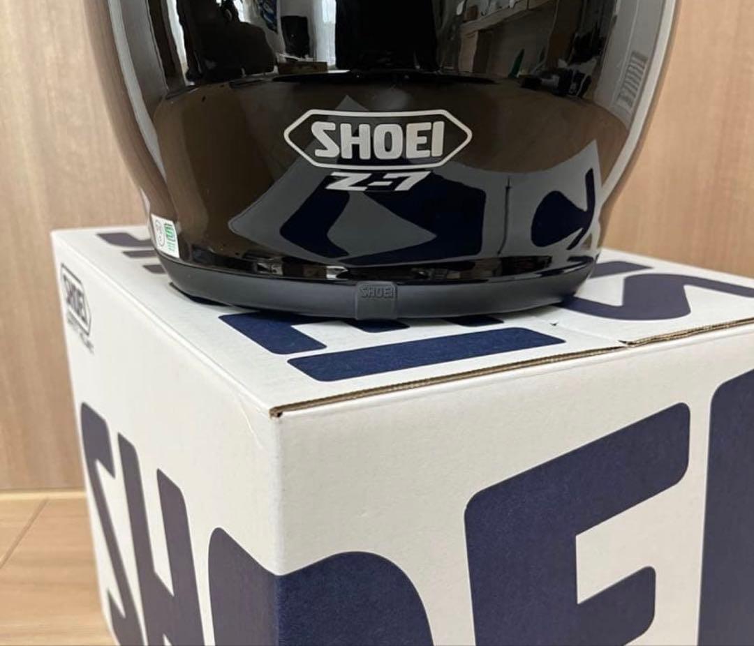 SHOEI Z-7 艶あり黒 Ｌサイズ ゴールド・シルバーミラー付き