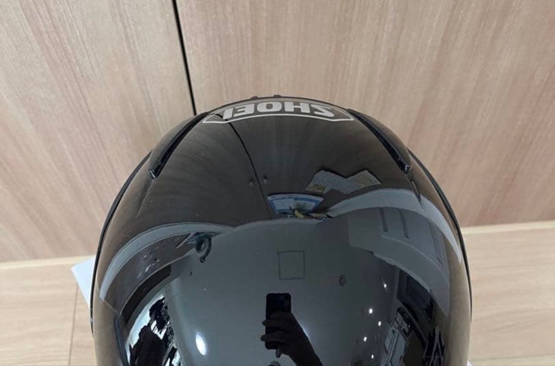 SHOEI Z-7 艶あり黒 Ｌサイズ ゴールド・シルバーミラー付き