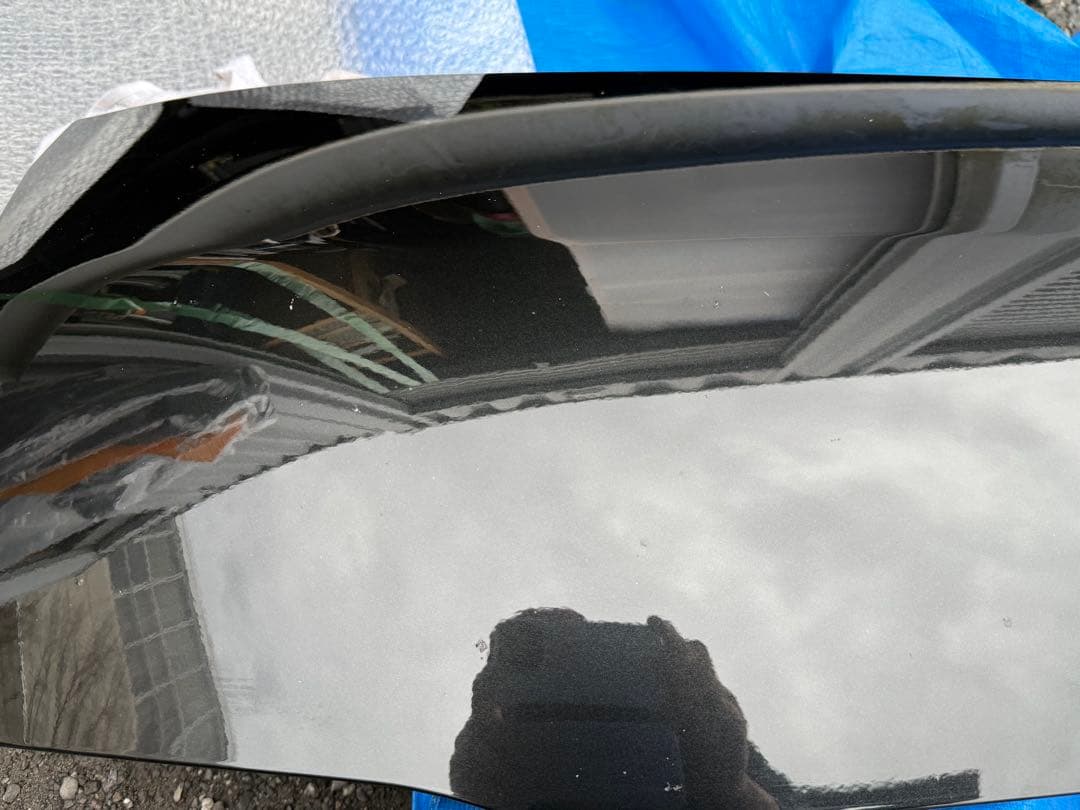 ★手渡し★ハイエース純正ボンネット◆ブラックエンブレム付